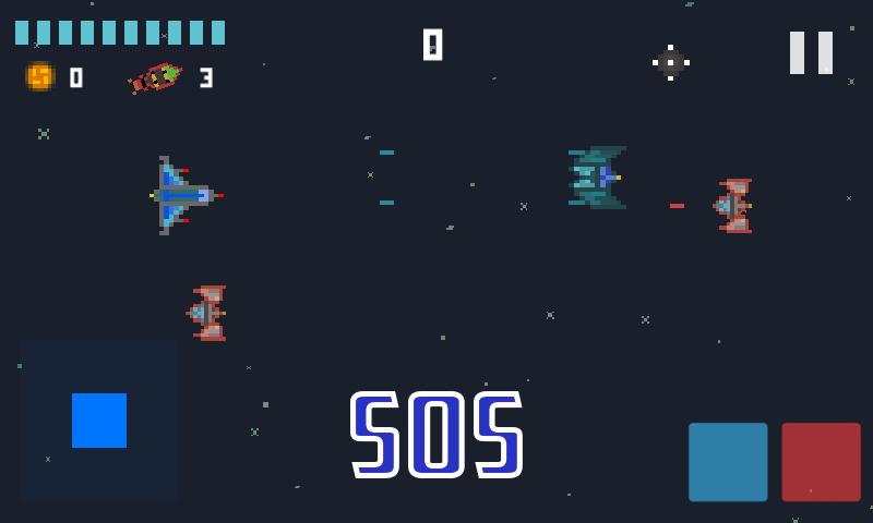 SOS (save our space) - новая игра от молодого разработчика (14 лет). Часть 1 - Моё, Unity, Unity3d, Android, Игры на Android, Arkanoid, Инди игра, Длиннопост