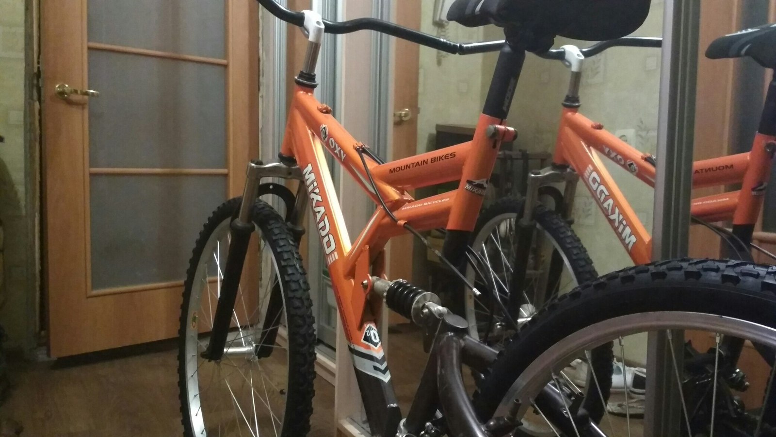 mikado bike - My, Robertkoff, A bike, Crafts, Orange, Auchan, Video, Longpost