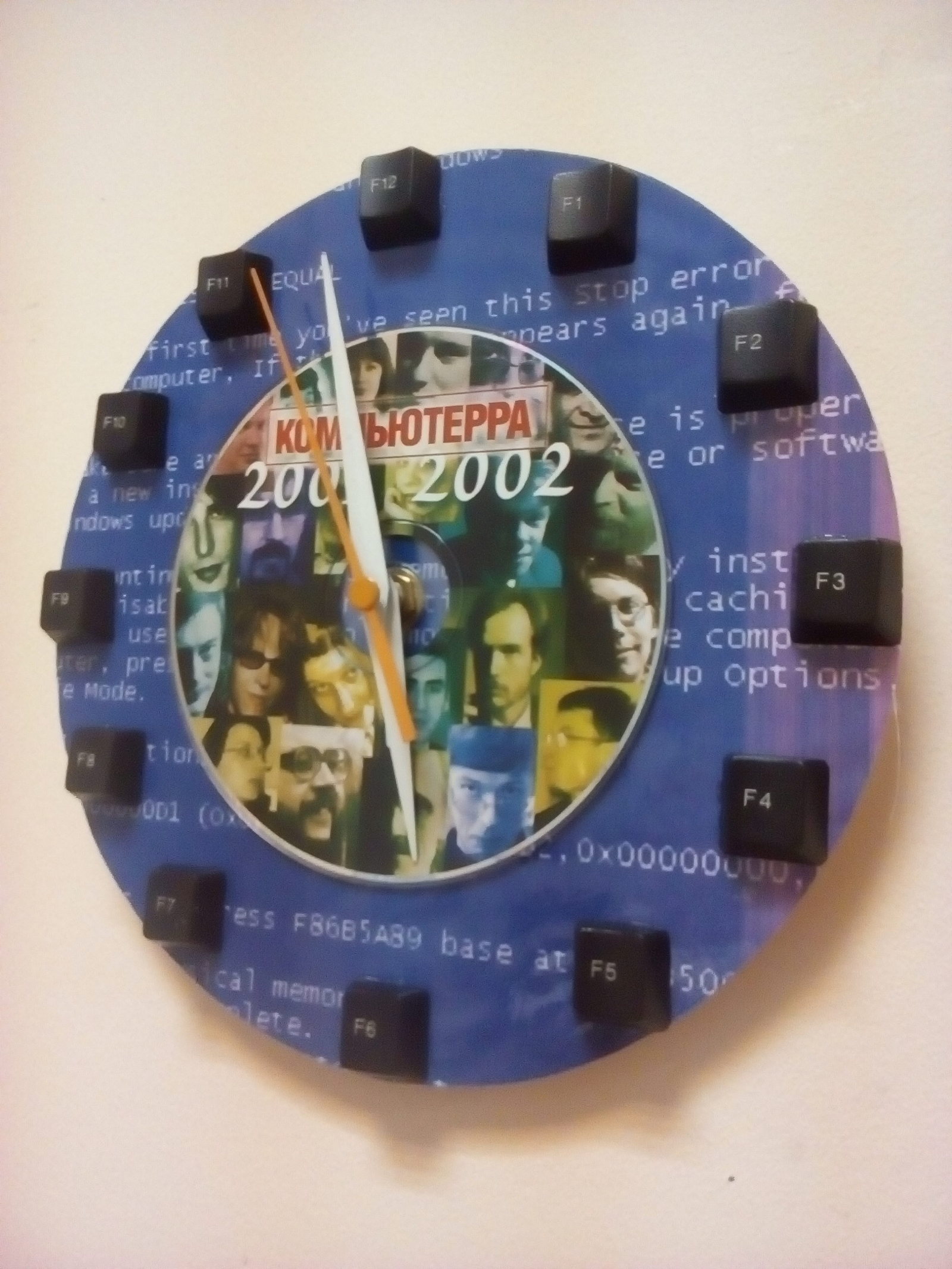 Admin clock - My, Clock, Admin, crazy hands, Longpost, Mat