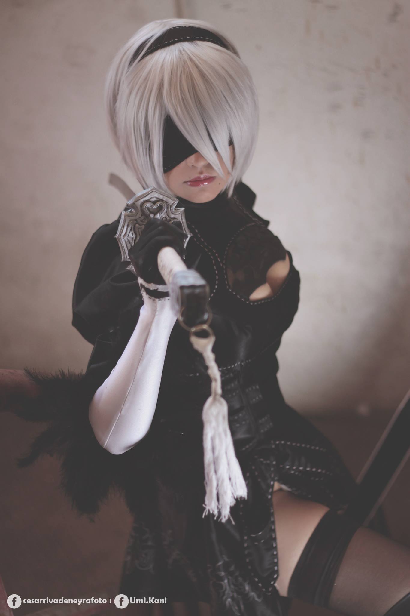 2B by Katta Ramos (Umi Kani) - NSFW, Yorha unit No 2 type B, NIER Automata, Booty, Cosplay, Longpost