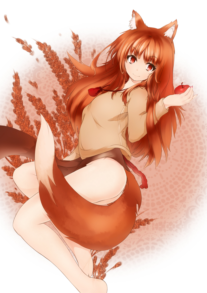 Autumn and Wise Wolf. - Anime, Anime art, Spice and Wolf, Horo holo, Holo, Horo