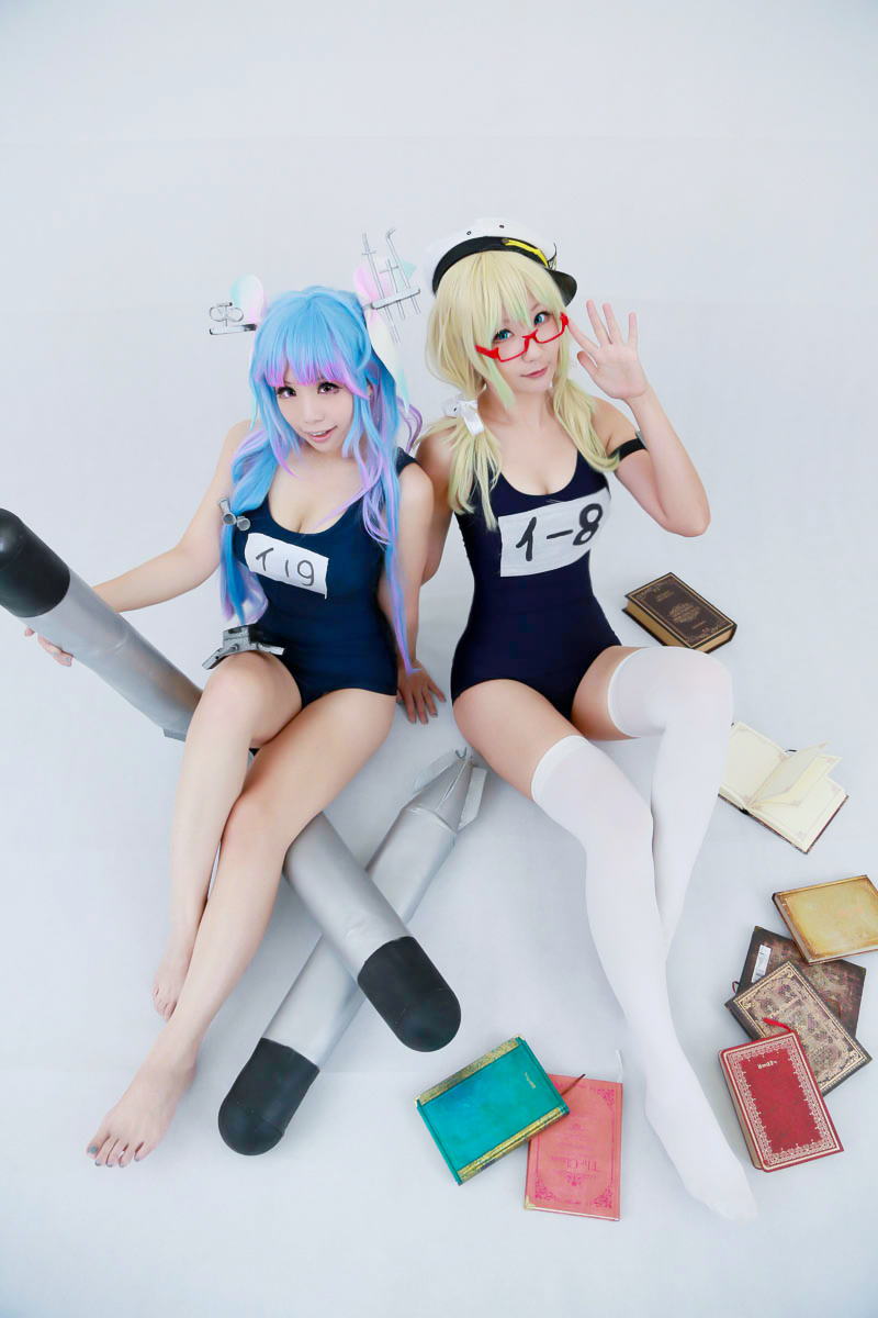 I-8 and I-19 by HIKO & Ajo - Kantai collection, Cosplay, Anime, Longpost