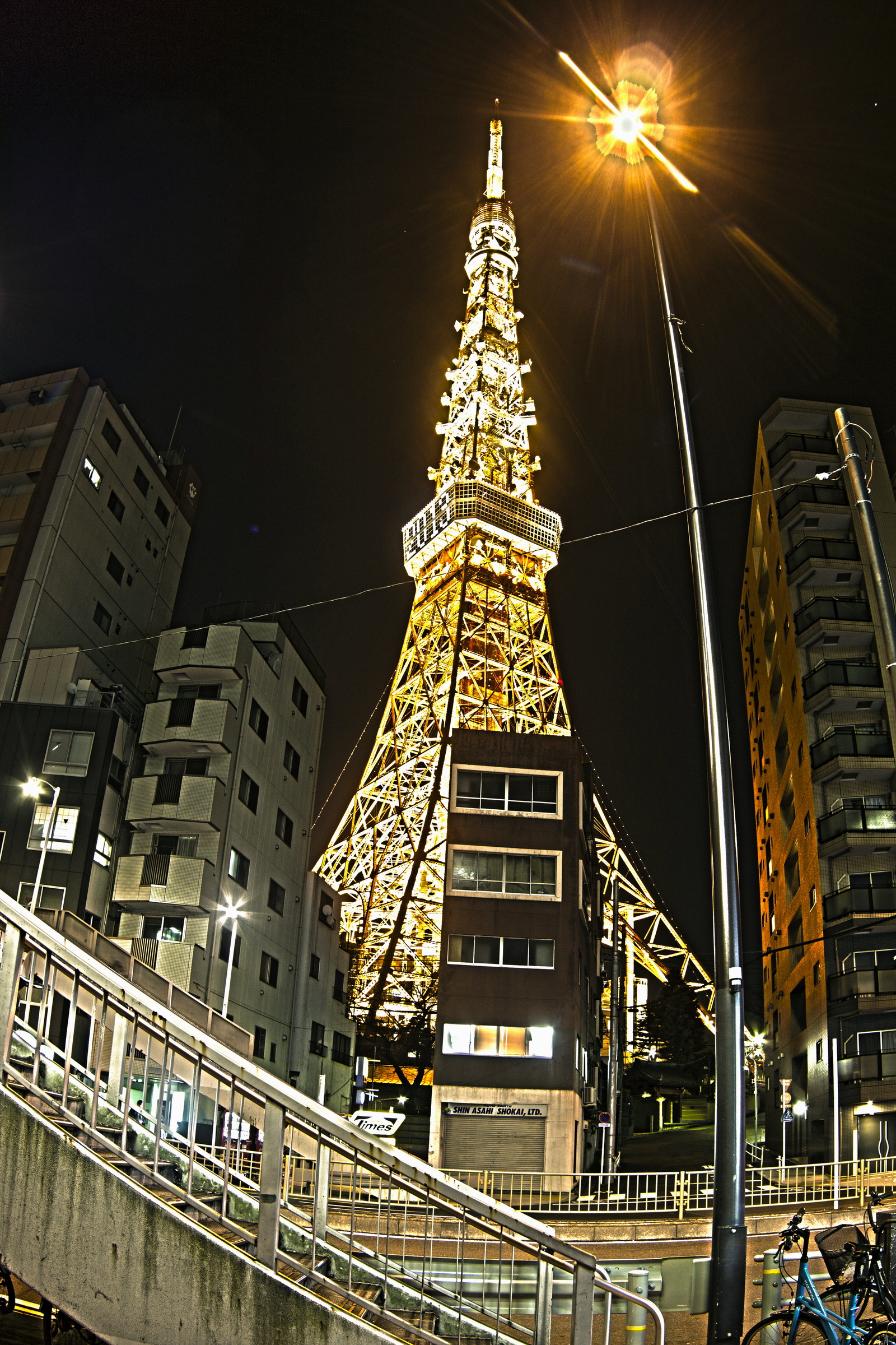 Tokyo 2013 HDR - My, Tokyo, HDR, TV tower, Canon 500D, Longpost