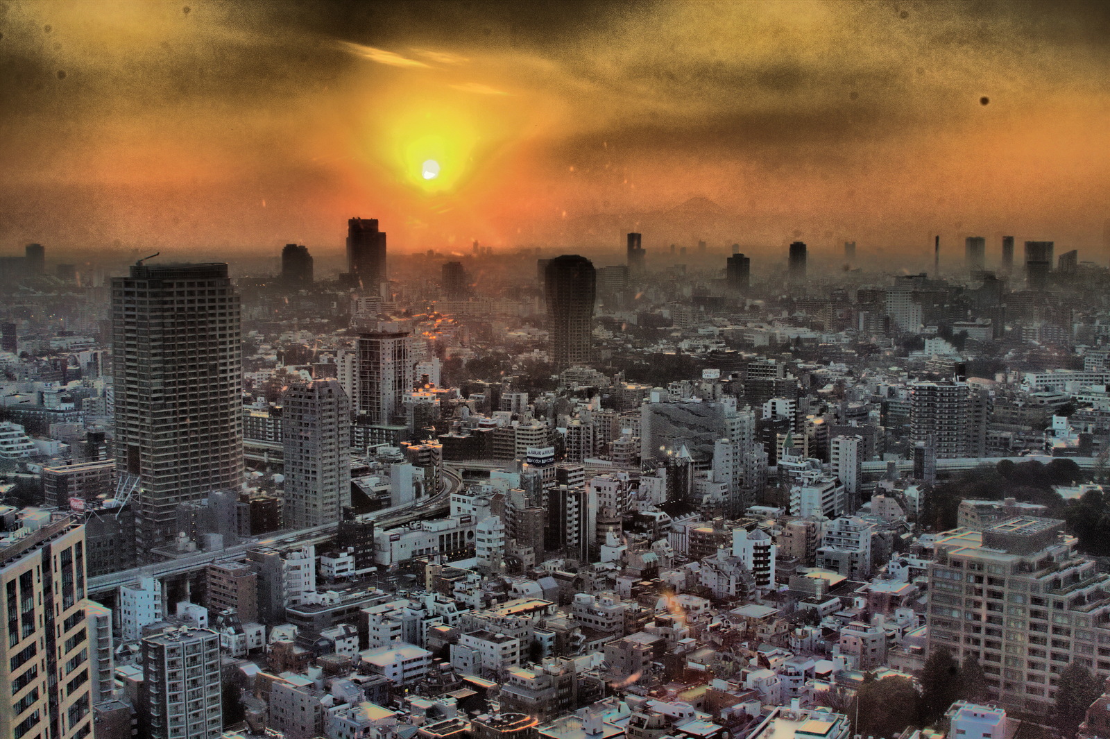 Tokyo 2013 HDR - My, Tokyo, HDR, TV tower, Canon 500D, Longpost