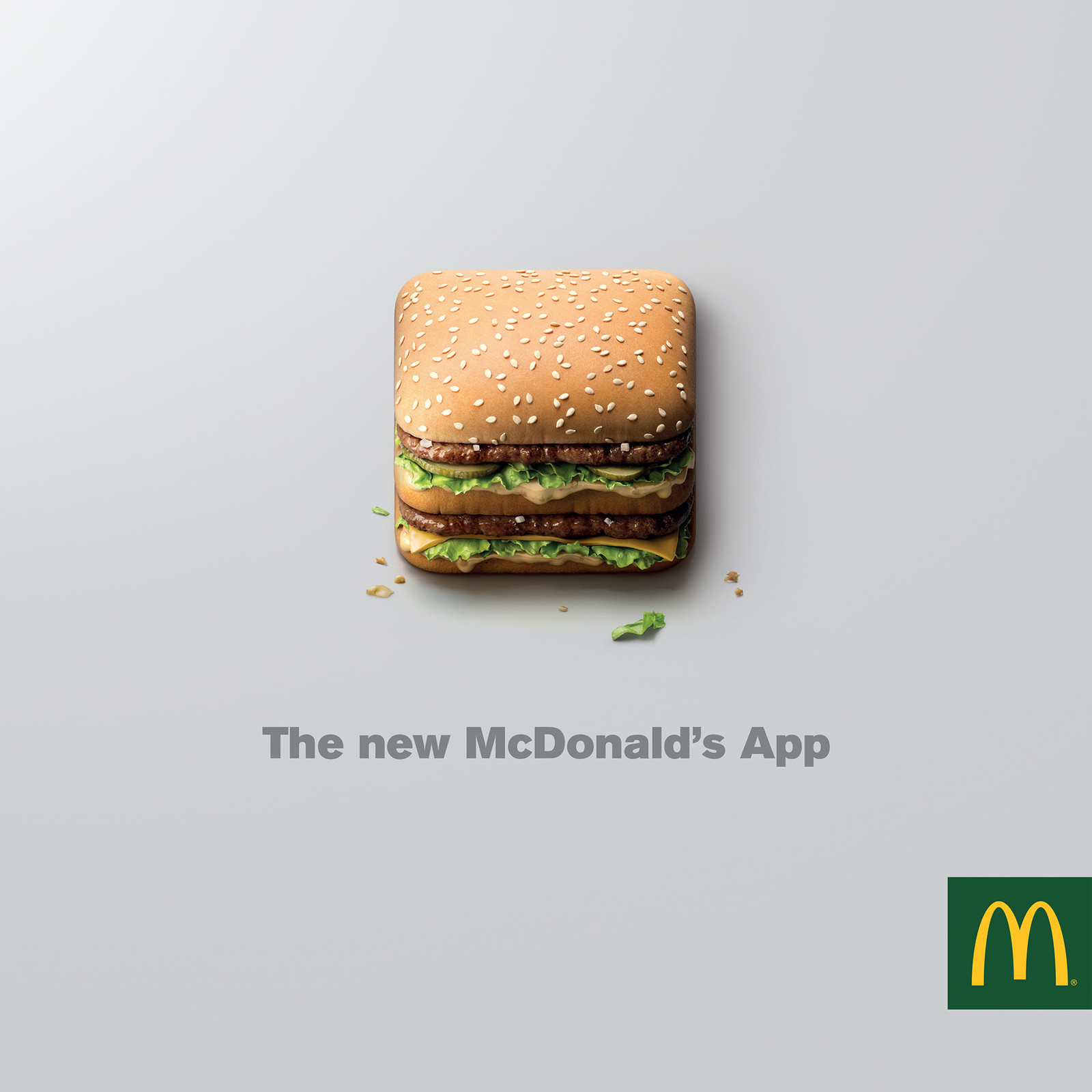 If McDonalds food turned into app icons - Icons, Brands, Longpost