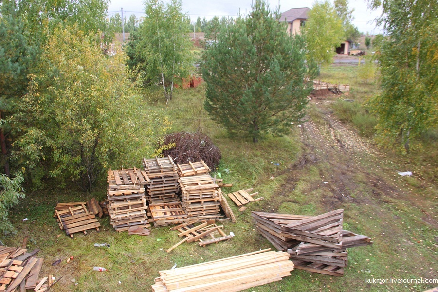 We build your house in 90 days. 60-65 days (25.09-30.09). The door appeared and the roof started - My, Home construction, My house, New building, My, The photo, Roof, Door, Kazan, Longpost