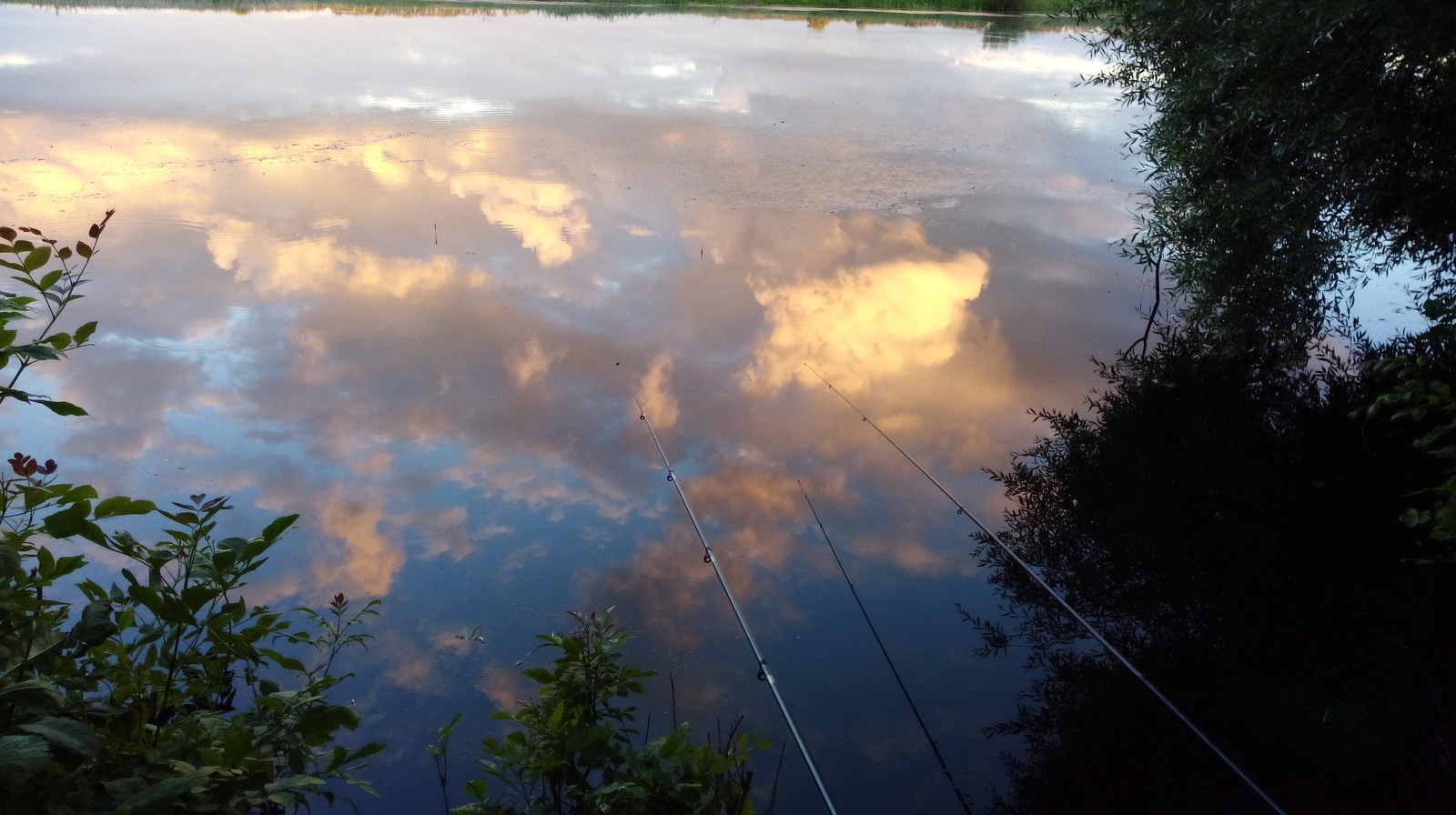 Fisherman's Zen - My, Fishing, Sunset