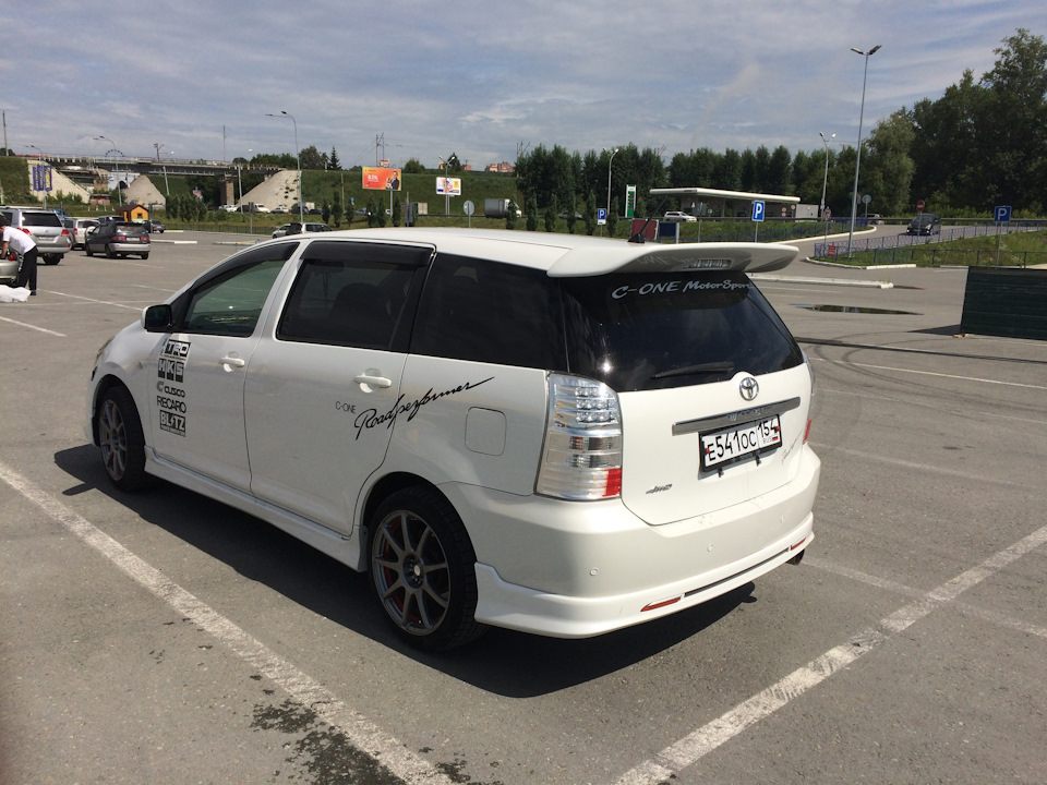 My car is Toyota Wish - My, Toyota, Tuning, Jdm, Novosibirsk, Longpost