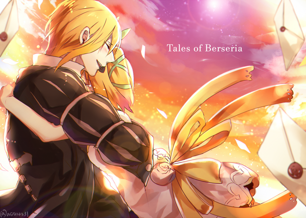 Воссоединение. - Tales of Berseria, Eizen, Edna, Игры, Аниме, Anime Art, Арт