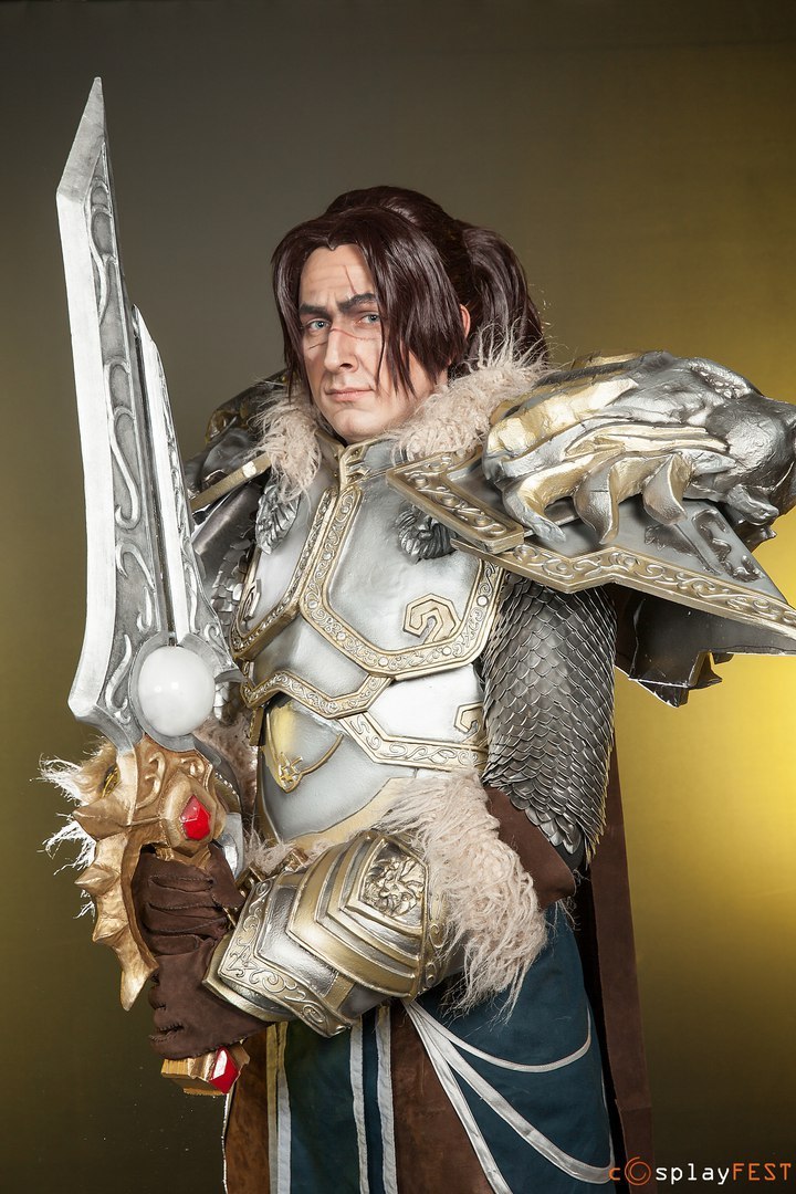 Varian Wrynn at ComicCon 2017 - Blizzard, Wow, World of warcraft, Warcraft, Varian Wrynn, Cosplay, Longpost