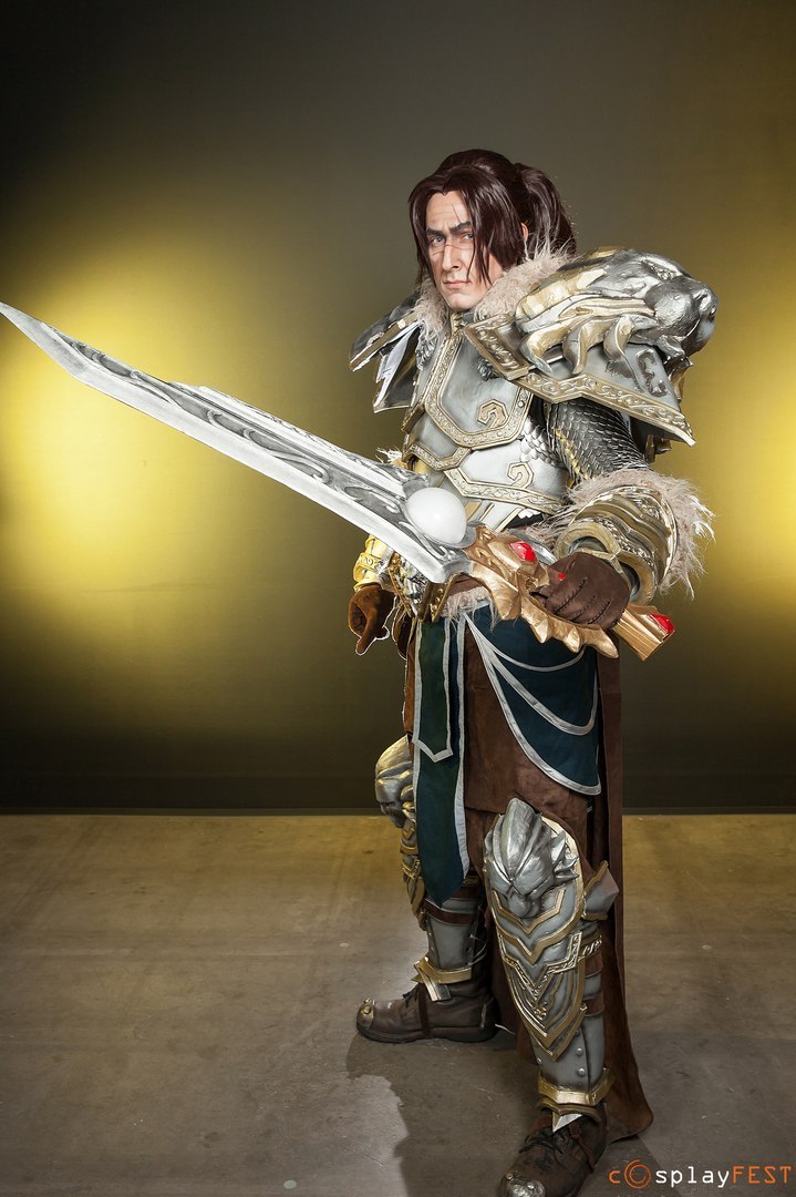 Varian Wrynn at ComicCon 2017 - Blizzard, Wow, World of warcraft, Warcraft, Varian Wrynn, Cosplay, Longpost