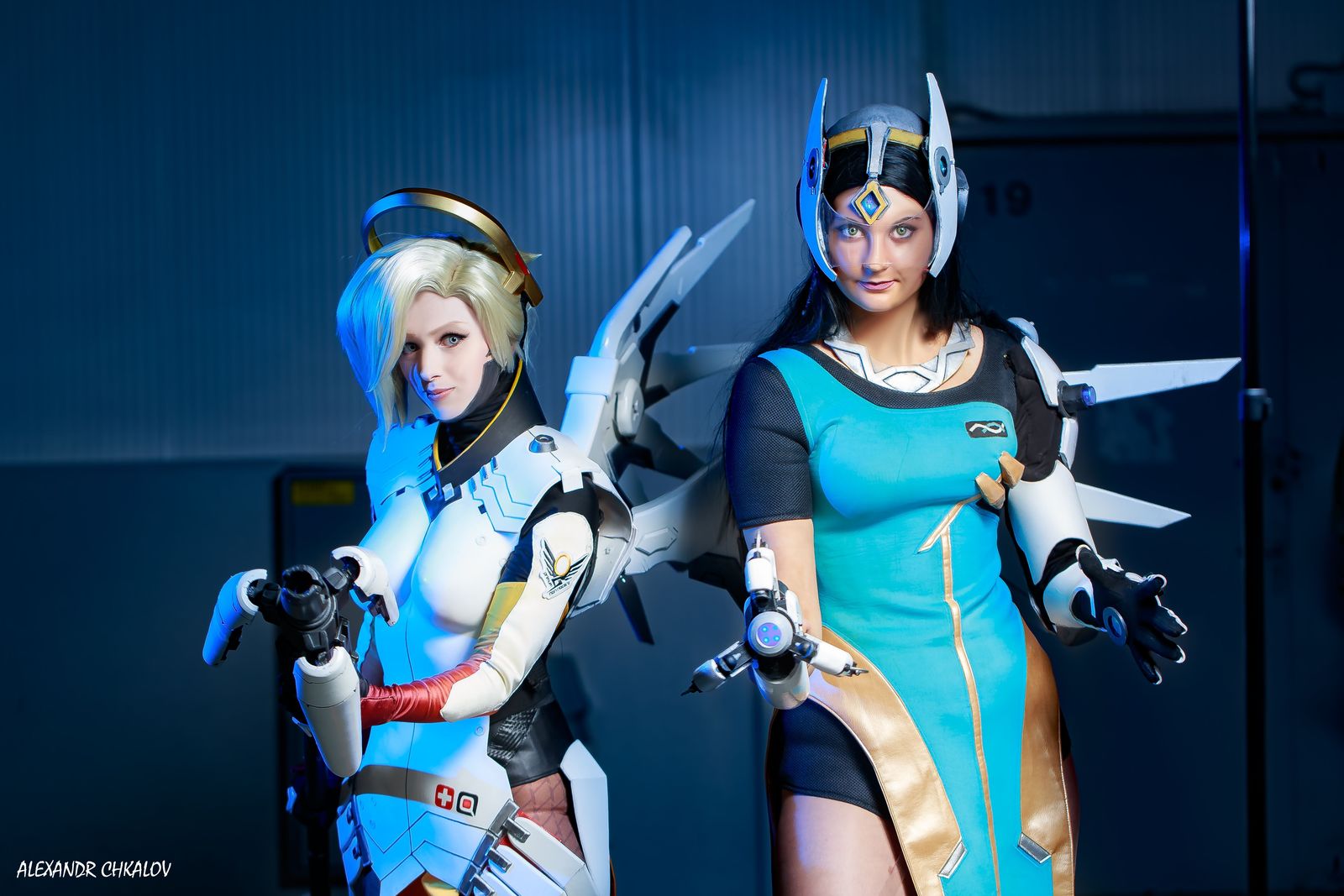 Photo cosplay part 1: Overwatch at Comic-Con Russia - My, Overwatch, Comic-con, Cosplay, Igromir, Mercy, Tracer, Longpost