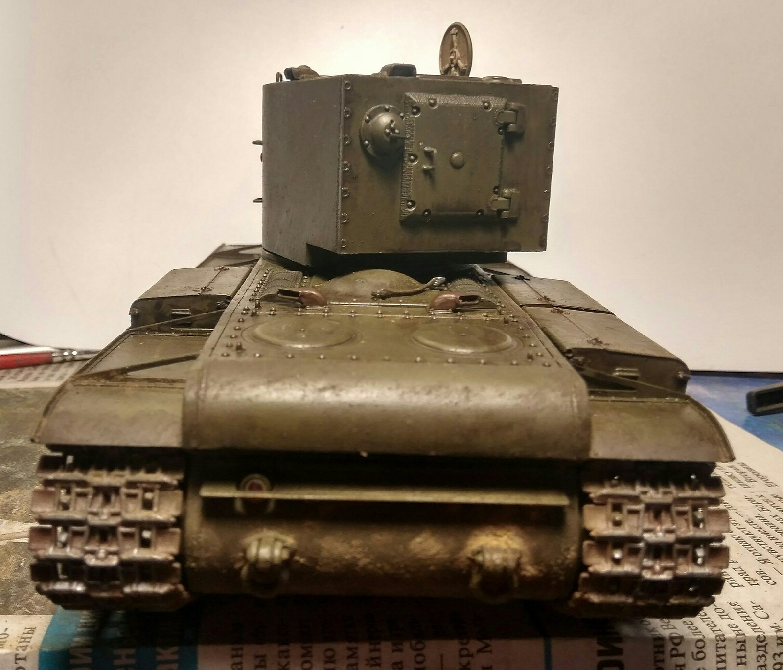 I did - My, Tanks, Prefabricated model, Longpost