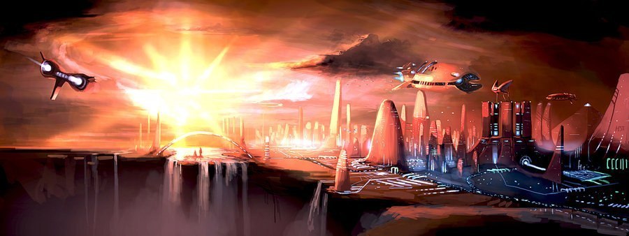 Cities of the future - Cities of the future, Art, Longpost