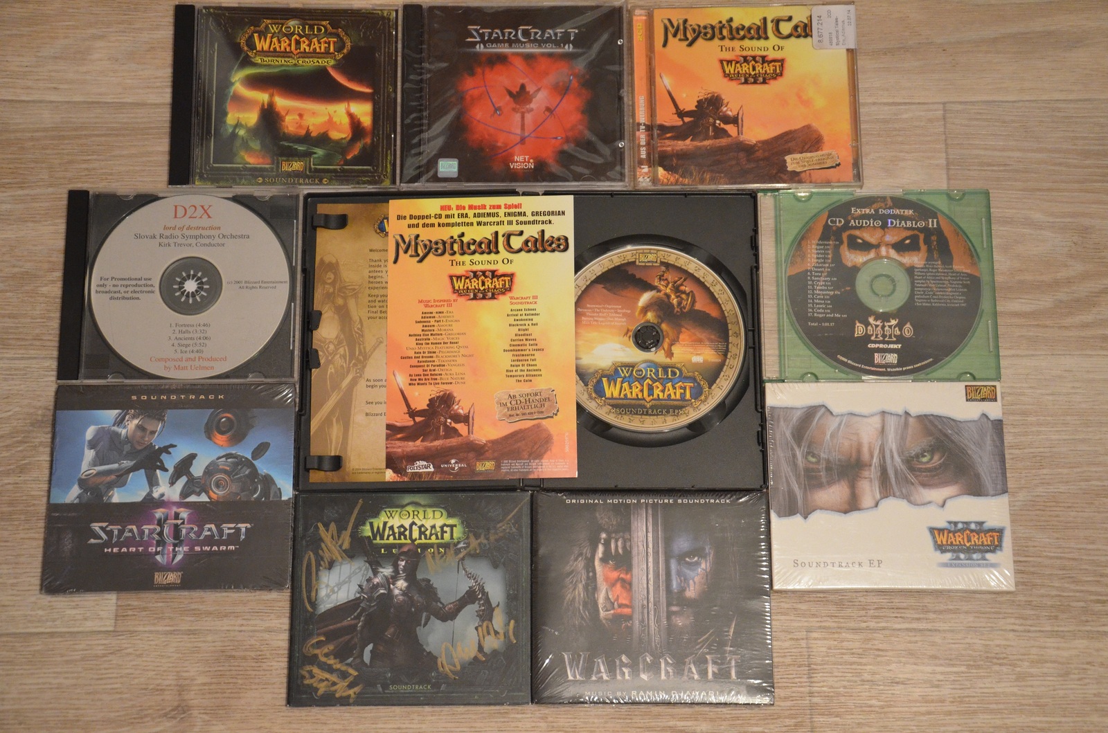 Blizzard Music Collection - My, Blizzard, Warcraft, Starcraft, Diablo, Collection, Music, Longpost