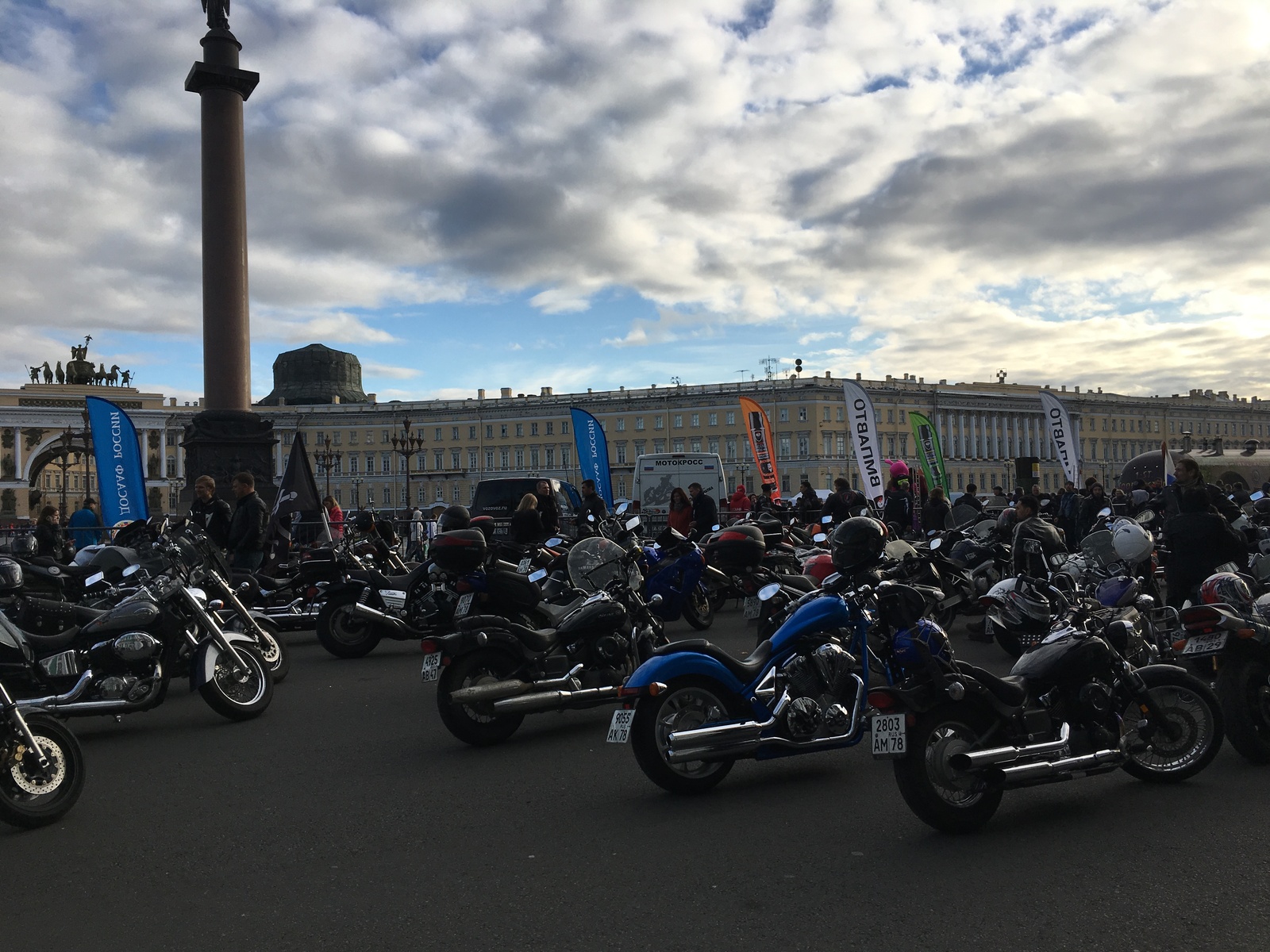 Closing of the motorcycle season in St. Petersburg 2017 - My, Moto, Closing the season, Motorcycles, Motorcycle season, Longpost