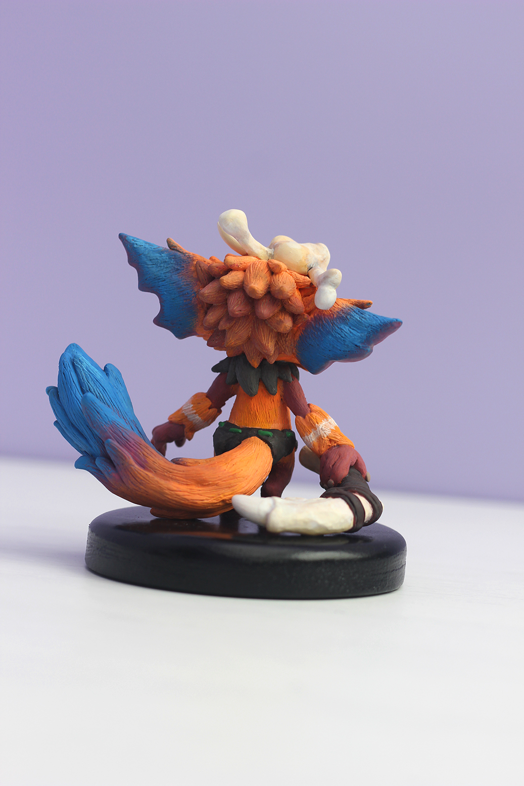 Gnar (League of Legends) - My, League of legends, LOL, Gnar, Handmade, Polymer clay, , Polymer clay, Figurine, Longpost, Figurines