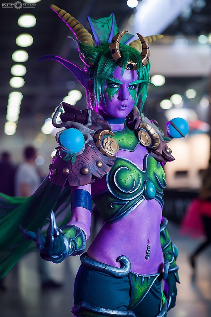 Изера на ComicCon 2017 - Косплей, Blizzard, WOW, World of Warcraft, Warcraft, Comiccon 2017, Длиннопост