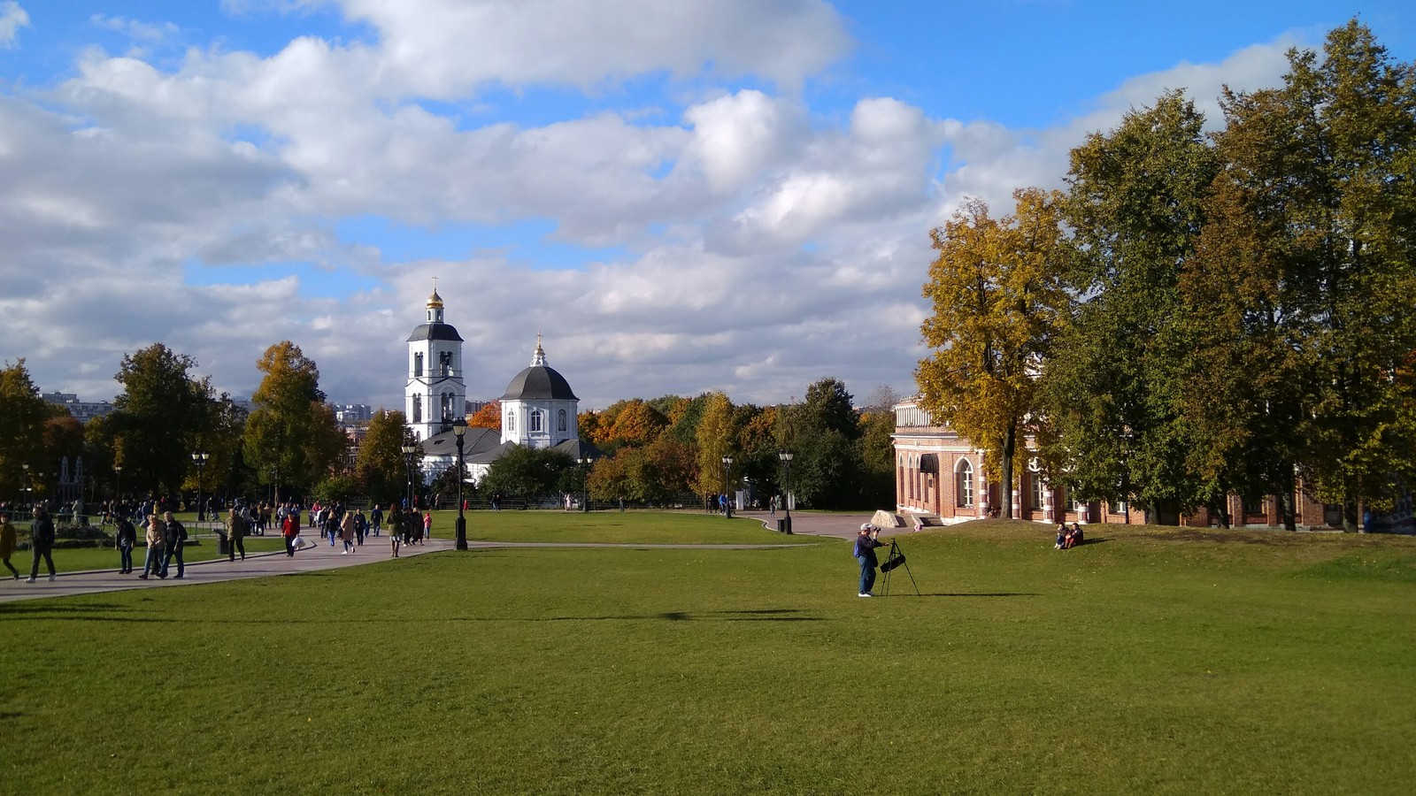 Golden autumn - My, Tsaritsyno, Longpost, Autumn, Xiaomi Mi Max