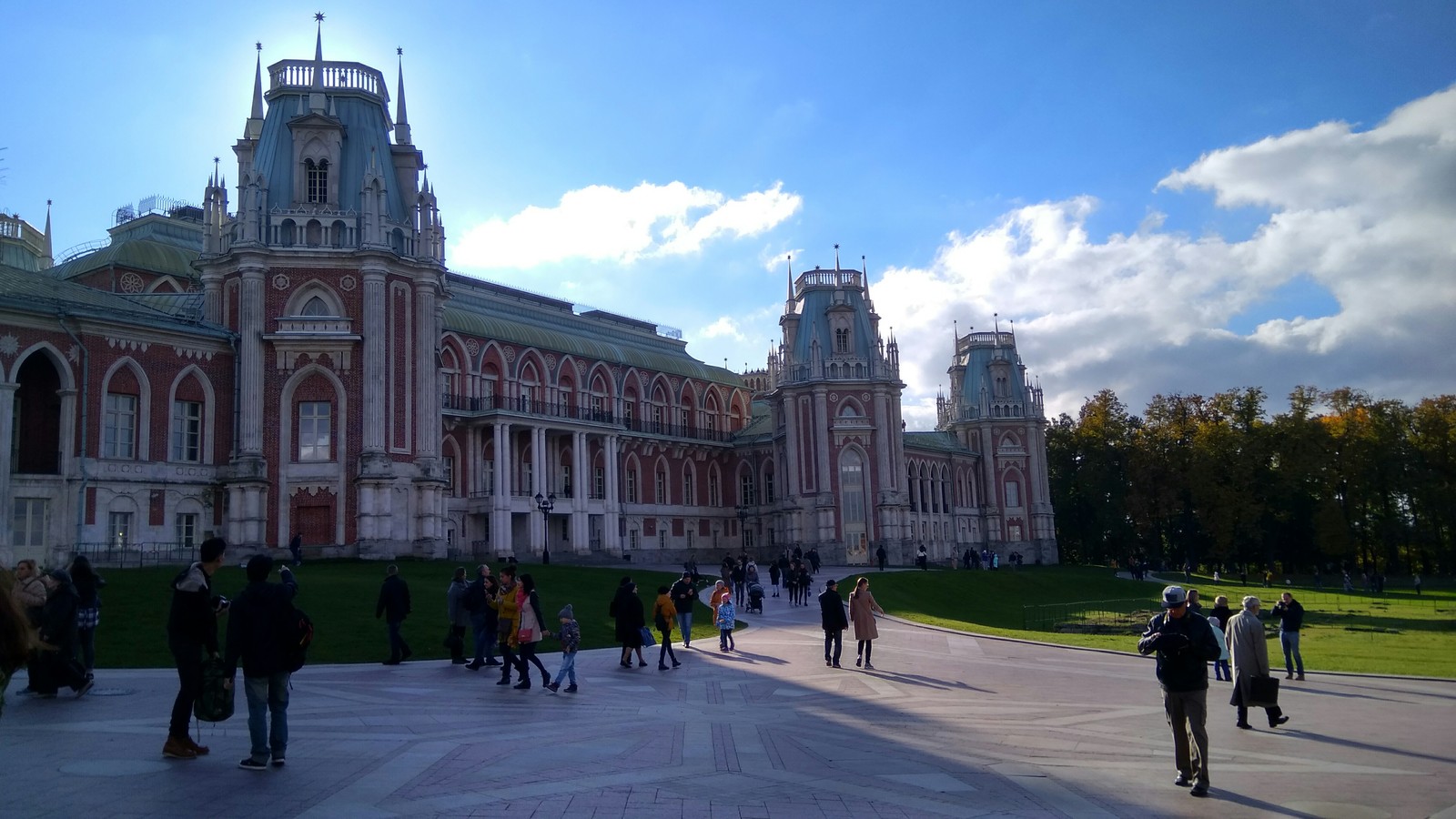 Golden autumn - My, Tsaritsyno, Longpost, Autumn, Xiaomi Mi Max