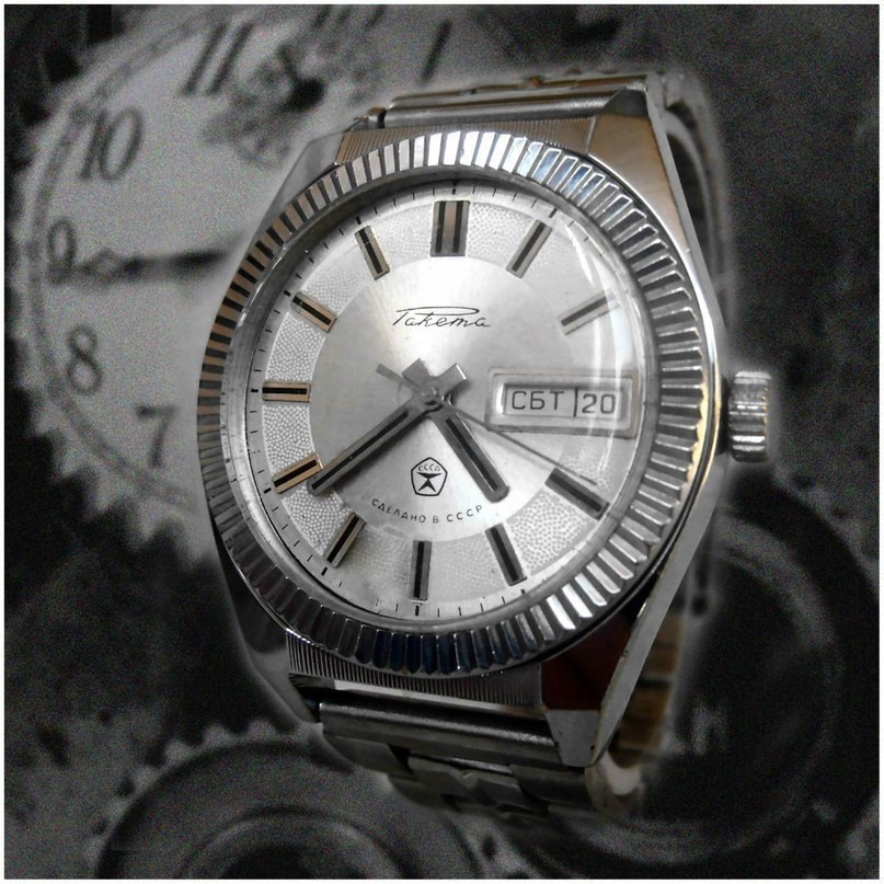 Stylish watch from the times of the USSR - Clock, Technics, the USSR, Technologies, Style, Longpost