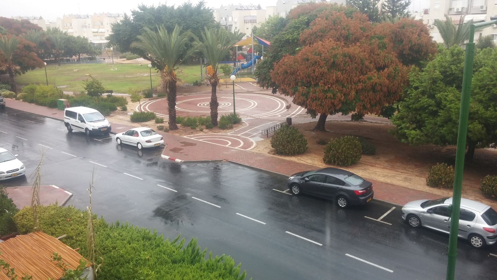 дождь в израиле