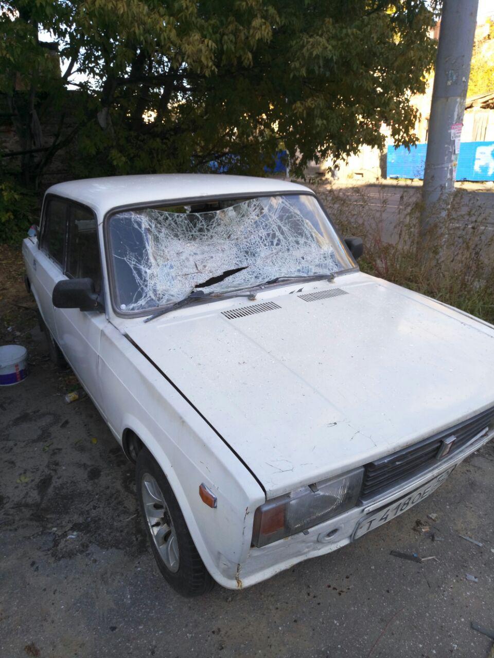 Vandals are operating in Nizhny Novgorod - My, Vandalism, Auto, Nizhny Novgorod, Longpost