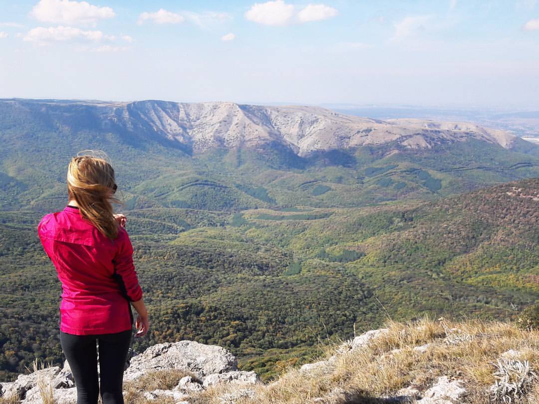 Demerdzhi - My, Crimea, The mountains, Hike, Панорама, Forest, Atmospheric, Vertex, Good mood, Longpost