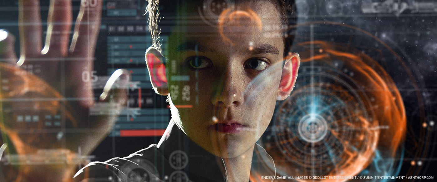 Special effects from Ender's Game - Movies, Ender's Game, Special effects, Asa Butterfield, Before and after VFX, Longpost