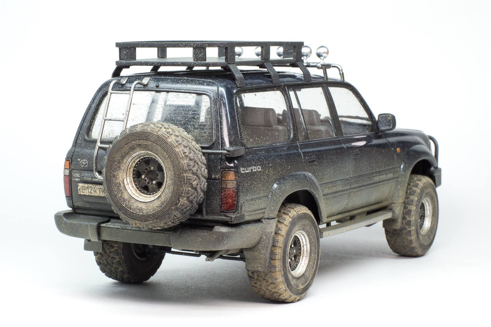 Land Cruiser 80 - My, Stand modeling, Toyota, Toyota Land Cruiser, Longpost