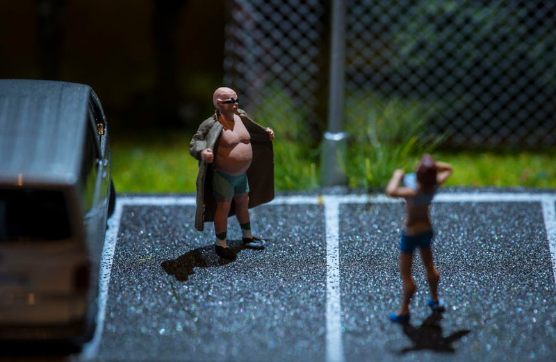 Tiny Worlds by Peter Chakvari. - NSFW, Macro photography, Collectible figurines, , The photo, Longpost