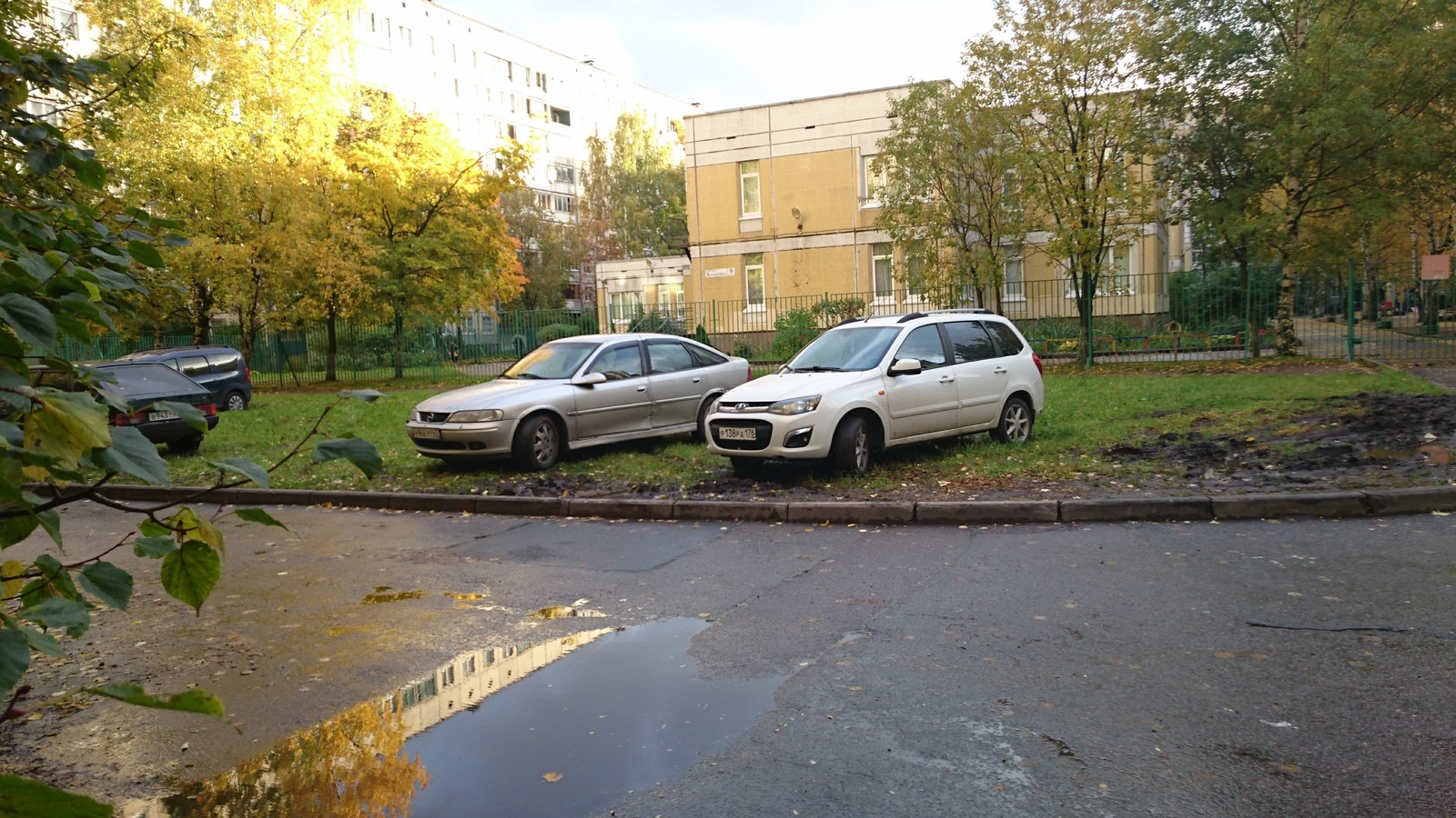 I park how I want, and what to do with it. - My, Неправильная парковка, Saint Petersburg, 