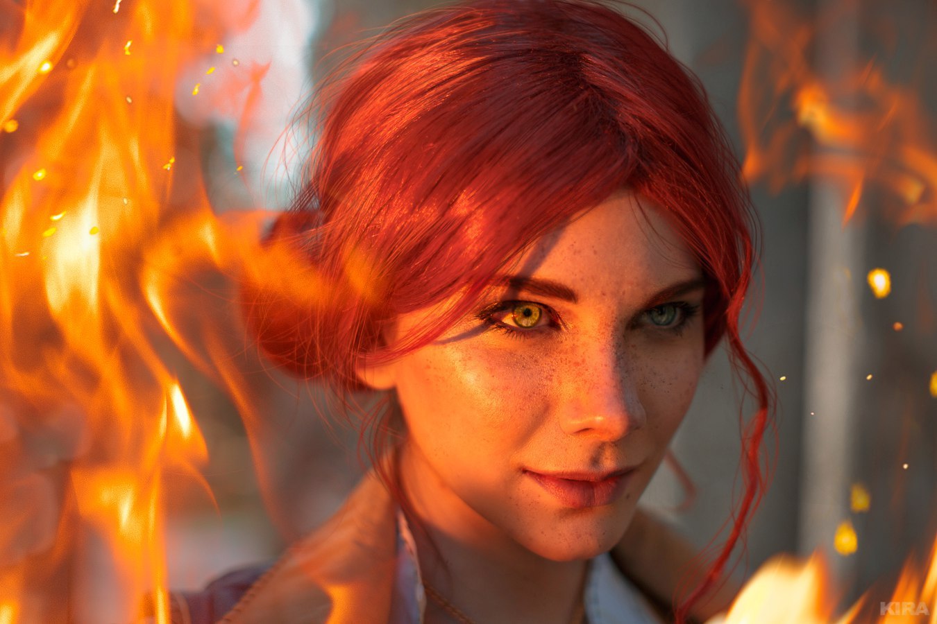 Triss Merigold by Alexandra Reil - Cosplay, Russian cosplay, Witcher, The Witcher 3: Wild Hunt, Triss Merigold, Girls, League of Gamers, Gamers, Longpost