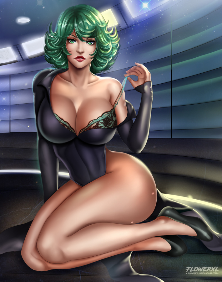 Tatsumaki - NSFW, Deviantart, Art, Drawing, Girls, Anime, Onepunchman, Tatsumaki, Flowerxl