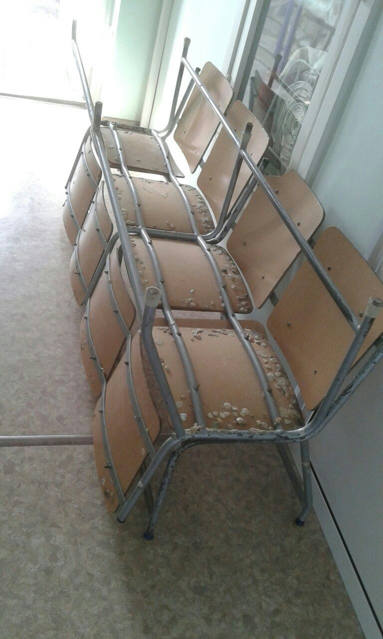 Chairs in the clinic - My, Gum, Hospital