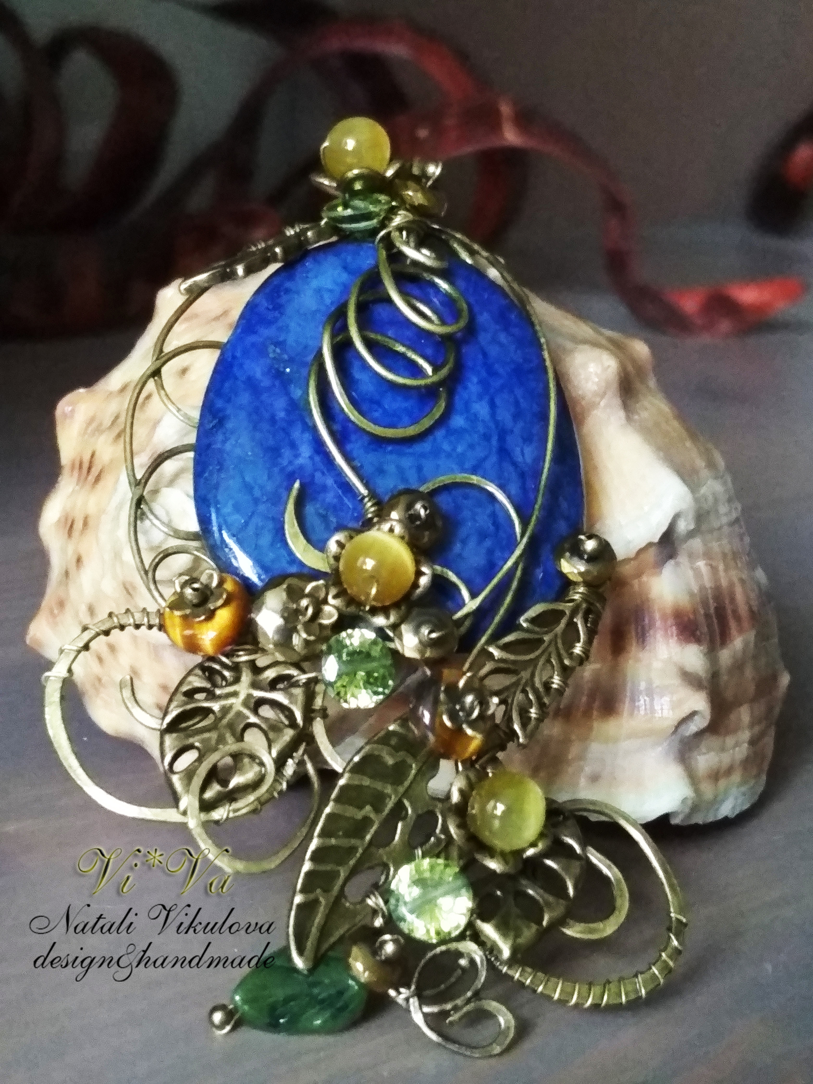 Vi*Va - Author's jewelry in Wire Wrap technique - My, Copyright, Wire jewelry, Decoration, Longpost