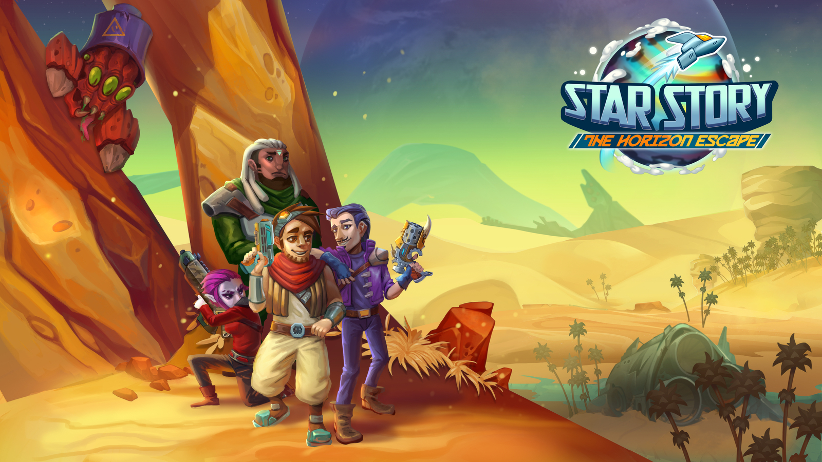 Российская игра Star Story: The Horizon Escape в Steam - Моё, Инди игра, New game!, PC Gaming, Steam, Компьютерные игры, Indiedev