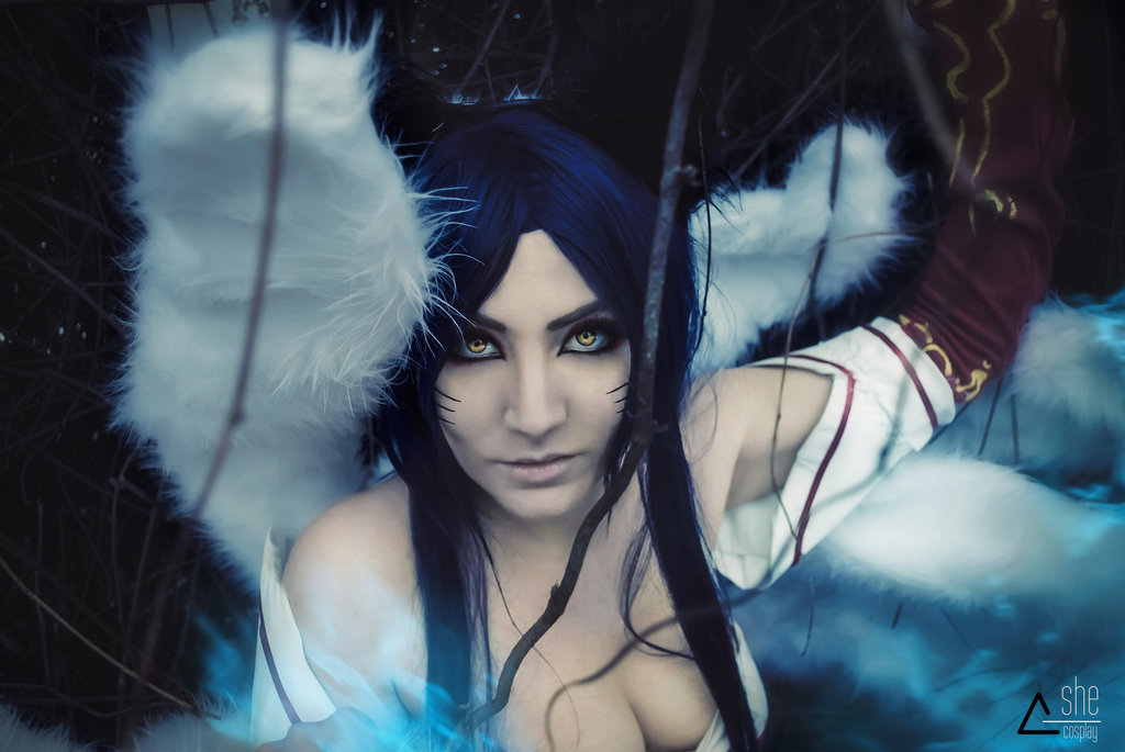 Ahri! - Ahri, League of Legends, Косплей, Девушки, A4th, Длиннопост