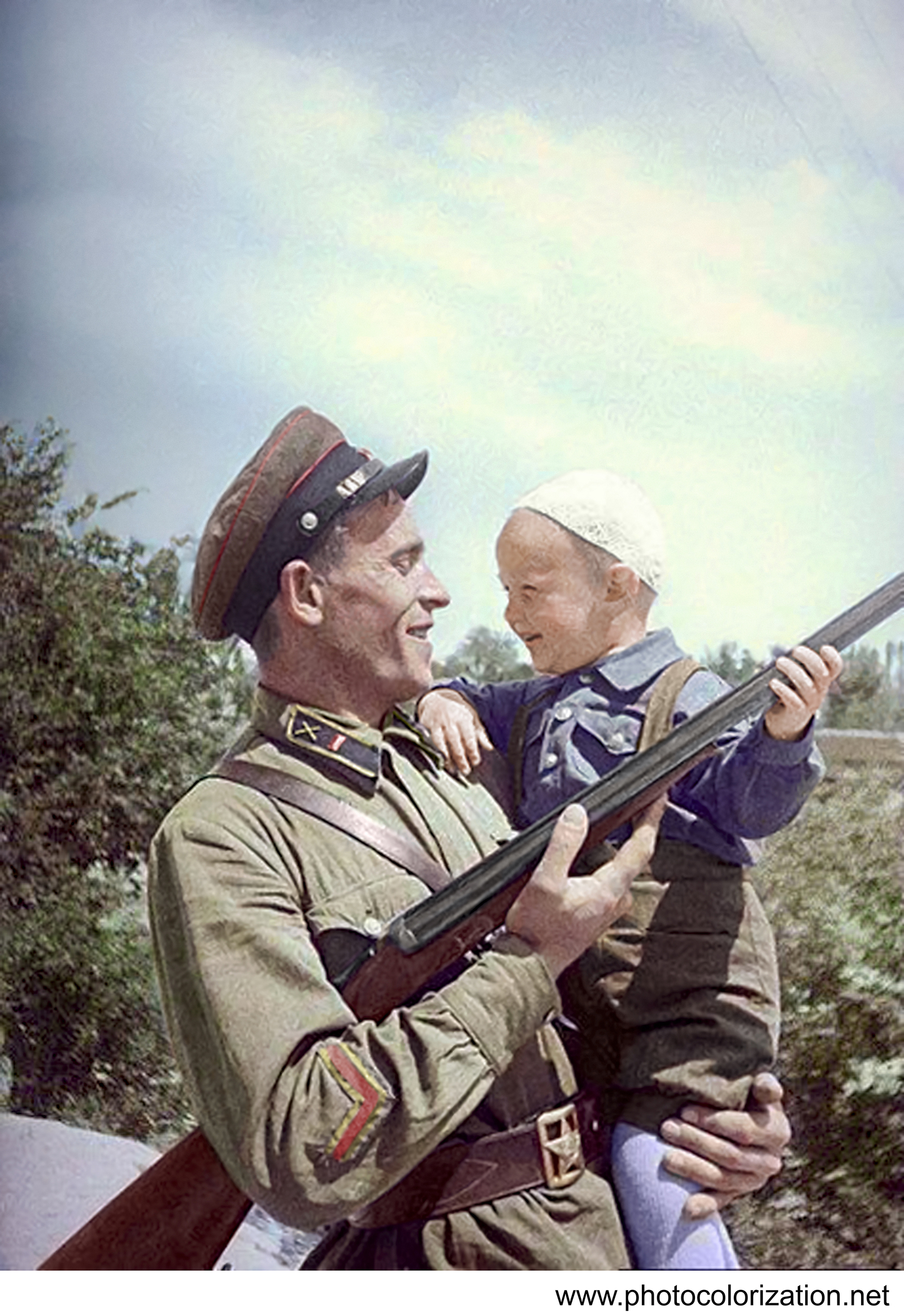 My coloration - My, Colorization, The Great Patriotic War, Longpost