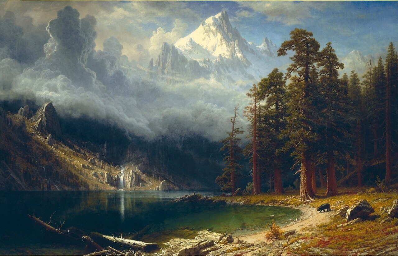 Paintings by Albert Bierstadt - Painting, beauty, Artist, , Longpost