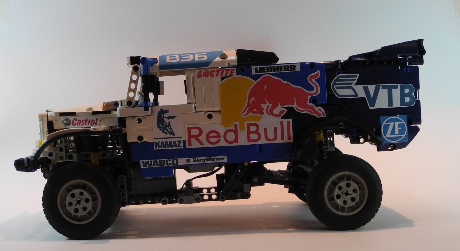 lego kamaz rally homemade - My, Lego, Lego technic, Kamaz, Rally, Rally dakar, Longpost