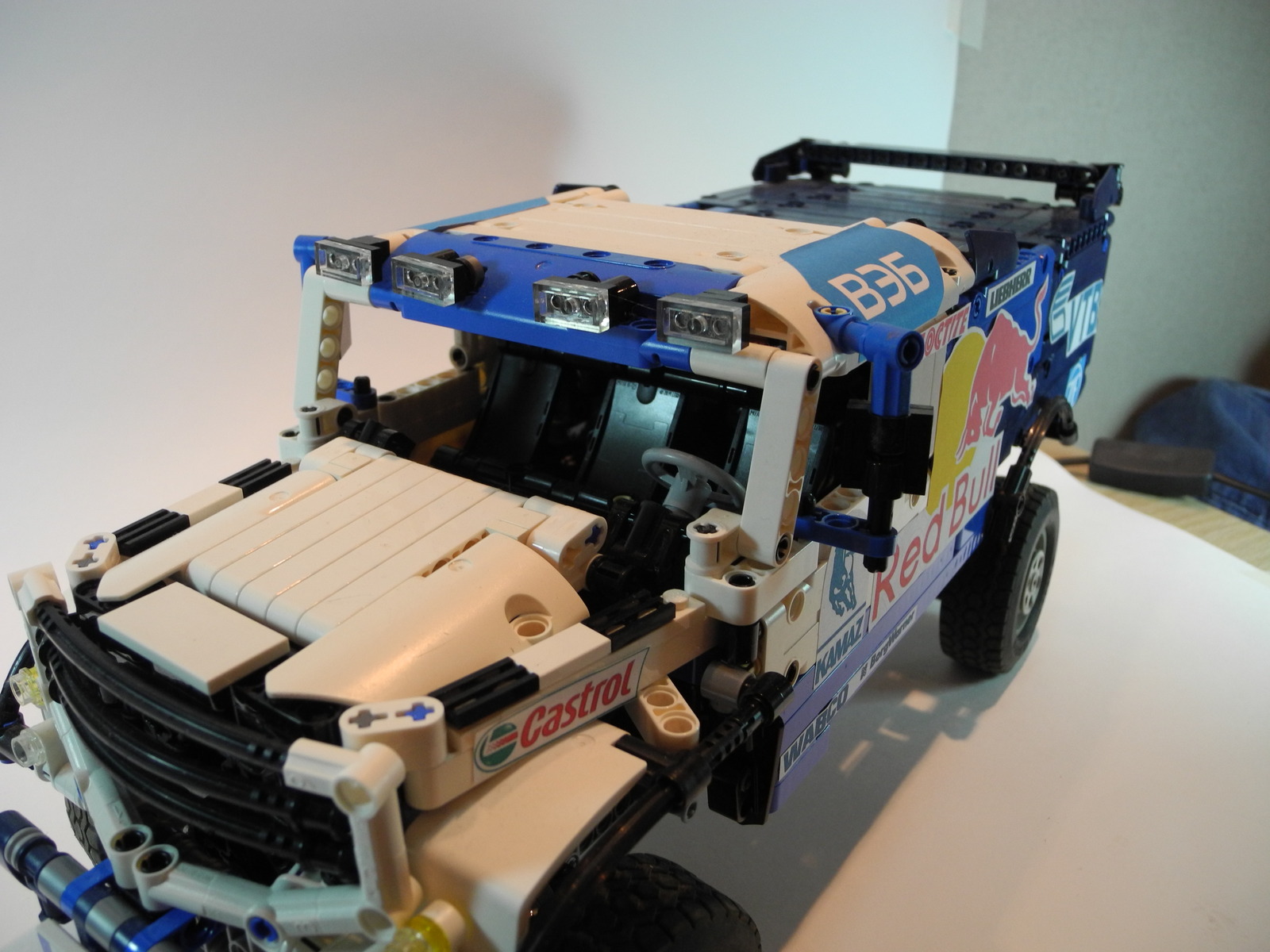 lego kamaz rally homemade - My, Lego, Lego technic, Kamaz, Rally, Rally dakar, Longpost