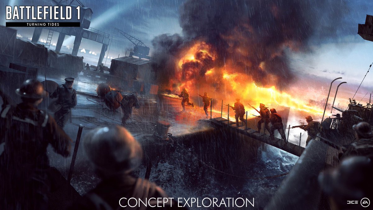 New information on the Turning Tides expansion for Battlefield 1. - My, Battlefield 1, , EA DICE, EA Games, Longpost