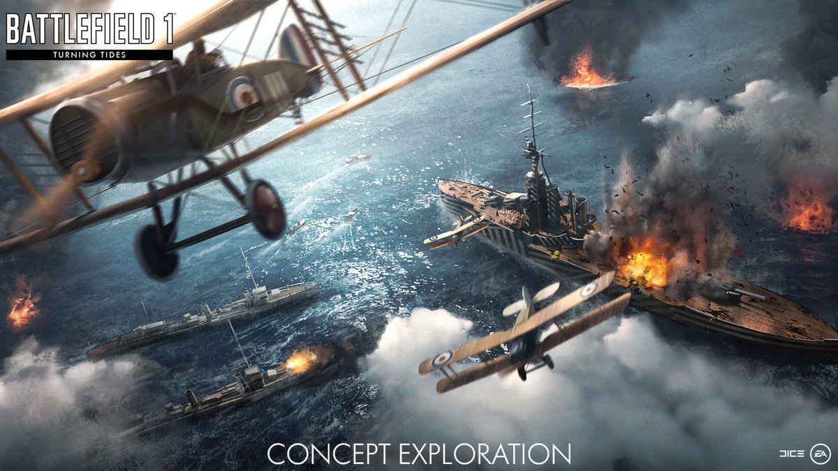 New information on the Turning Tides expansion for Battlefield 1. - My, Battlefield 1, , EA DICE, EA Games, Longpost