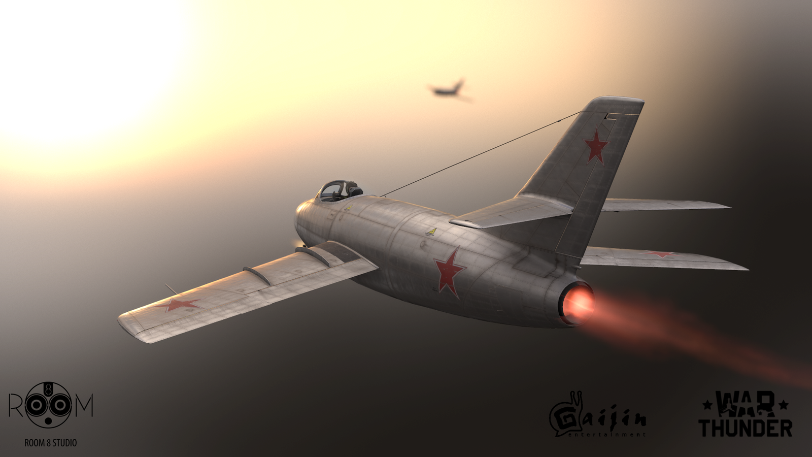 Yak-30D. It has been in the game for a long time, but the hands have reached the render just now. - My, , Airplane, War thunder, Longpost