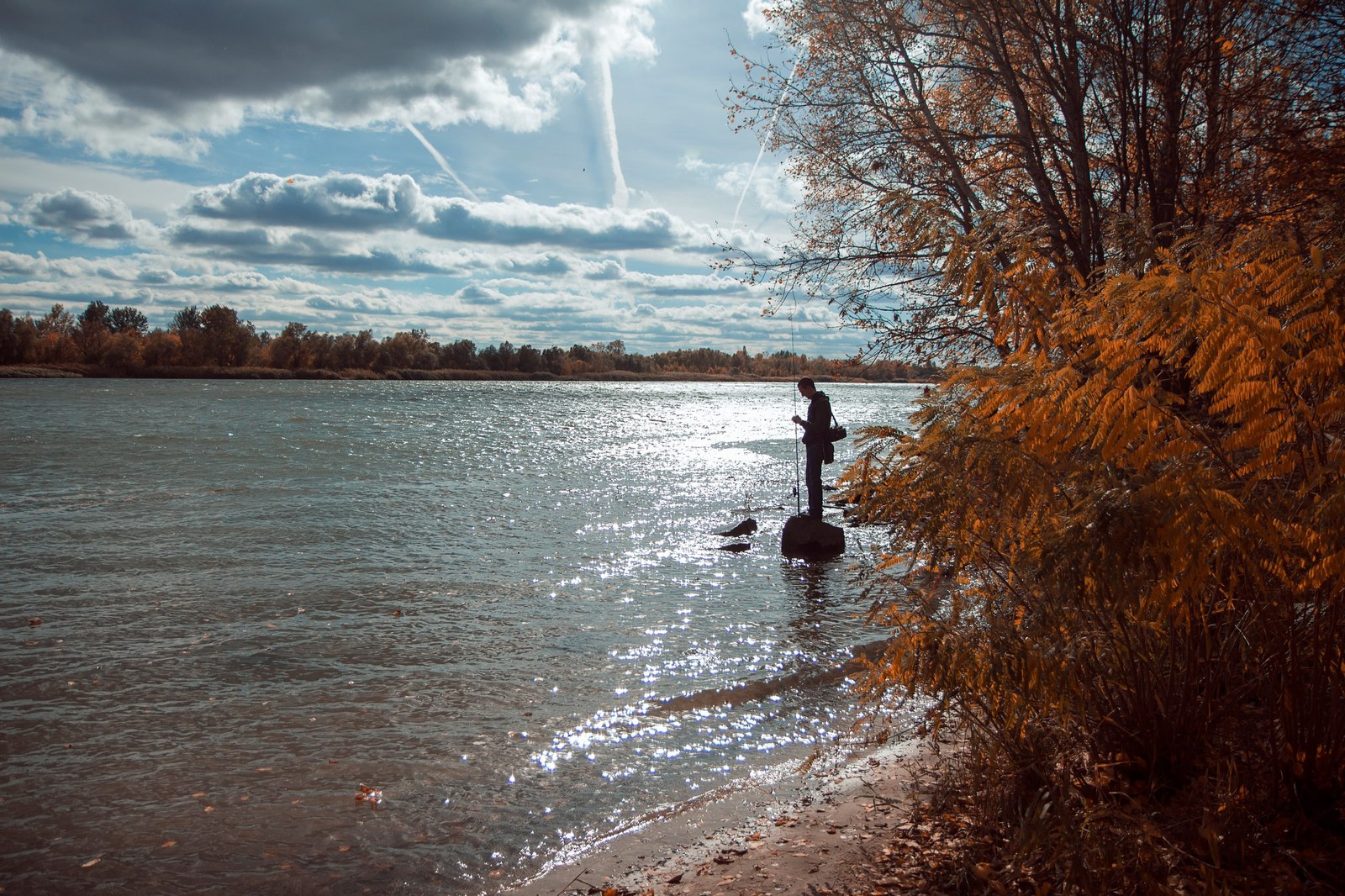 Autumn in Starocherkasskaya - My, Autumn, The photo, Russia, Starocherkasskaya, Temple, Orthodoxy, Longpost