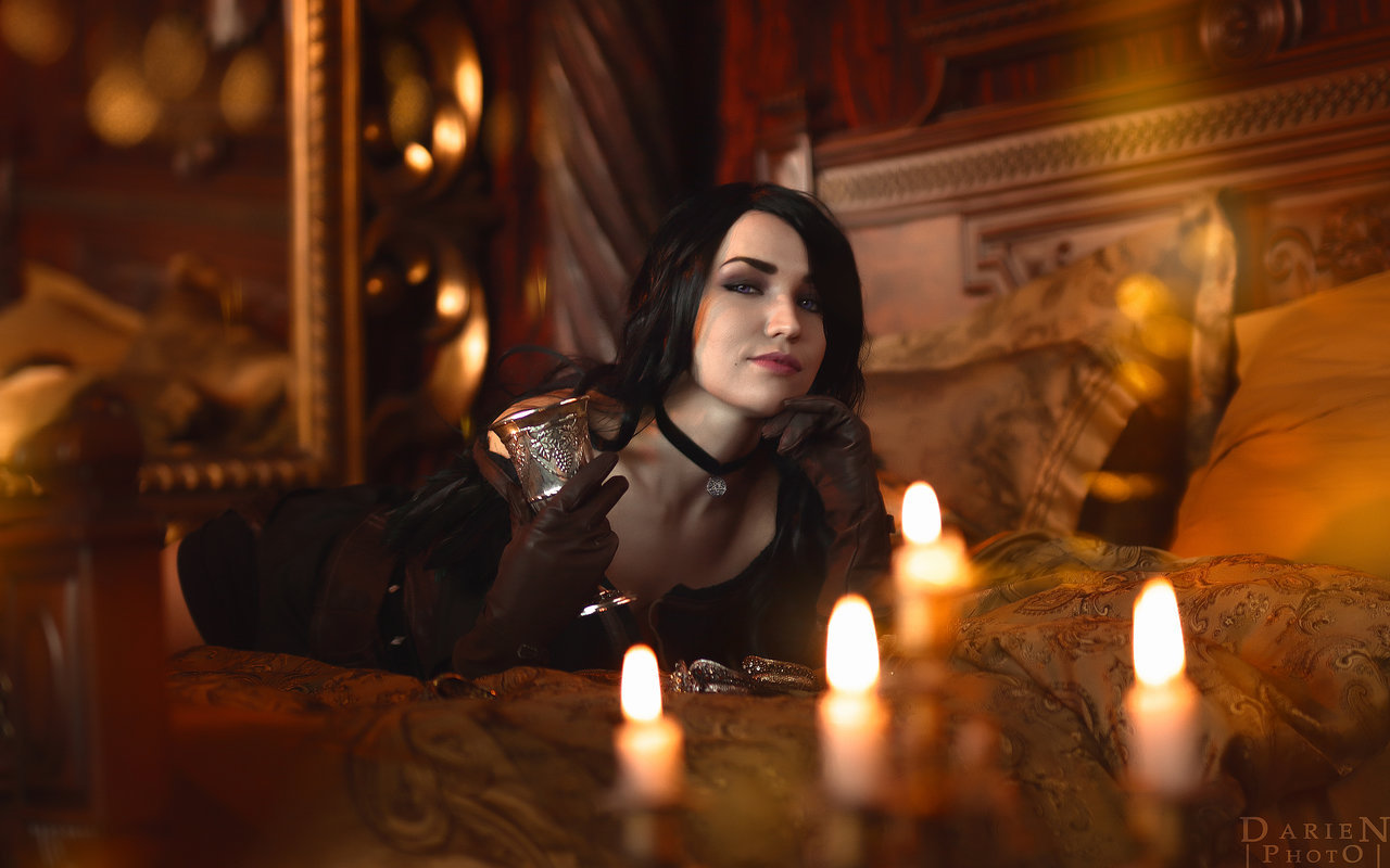 Yennefer of Vengerberg! - Yennefer, Witcher, Cosplay, Girls, , Magic, Longpost