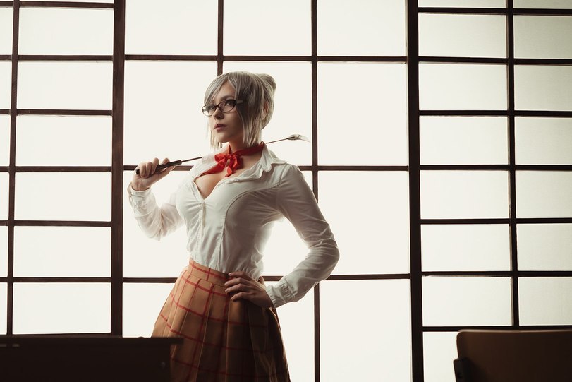 Cosplay Meiko Shiraki (Prison School) - Boobs, Cosplay, Prison School, Meiko Shiraki, Longpost, Anime