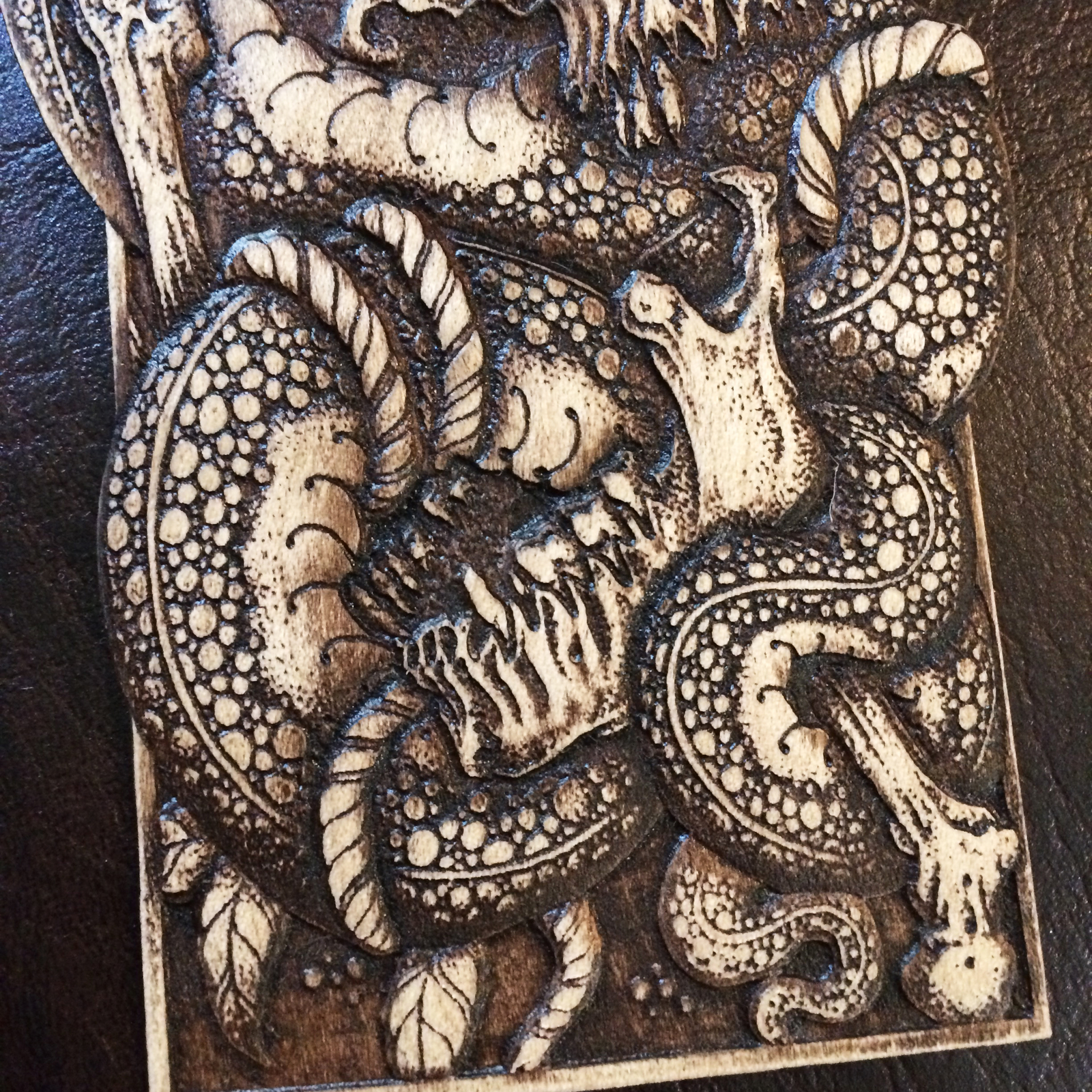 Snake and skull, alder, cutter - My, Needlework without process, The Gift of Hands, , , Tree, Milling, CNC, Longpost