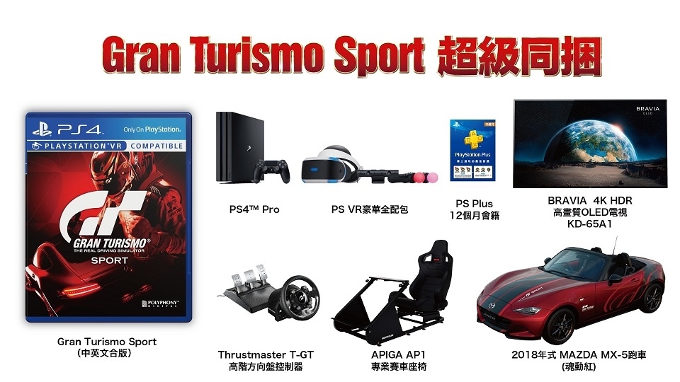 Gran Turismo Sport limited edition collectible set sold for $46,000 - Playstation 4, Playstation VR, Grand Turismo, Games